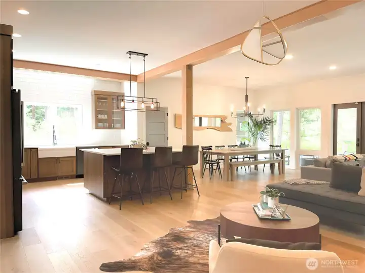 Kitchen & eating bar