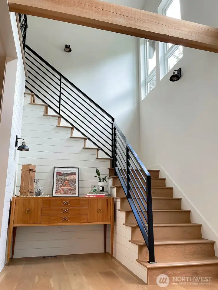 Staircase from entry