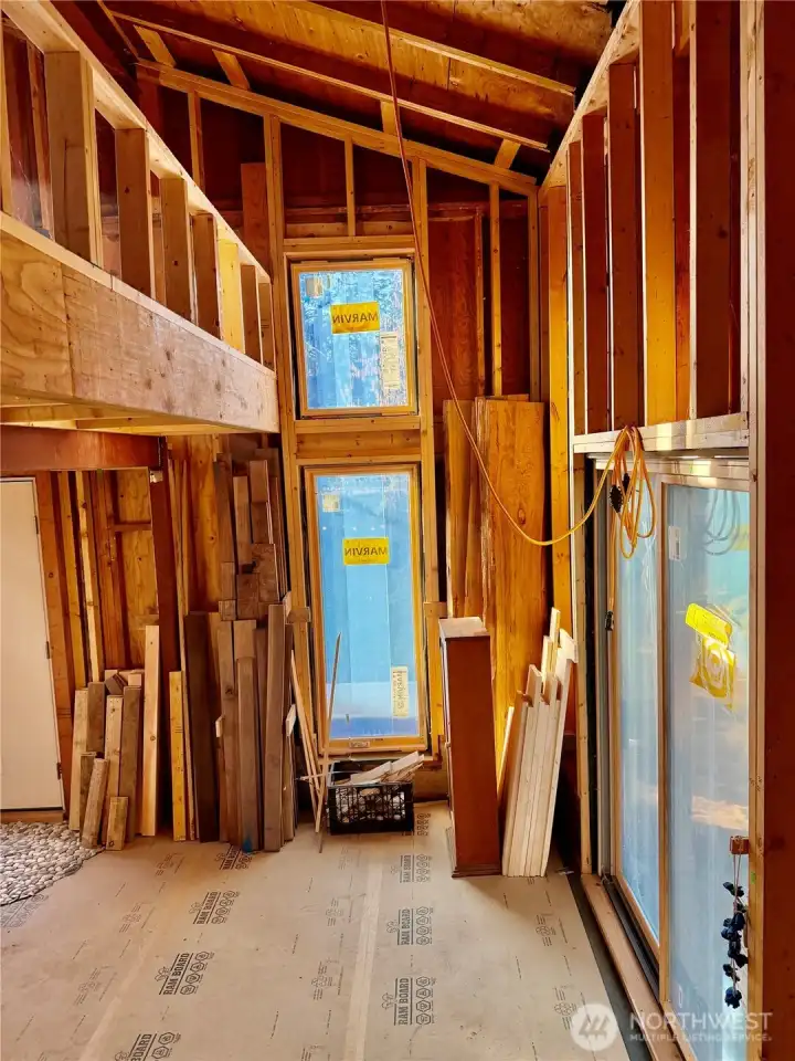 cottage - lower seating area