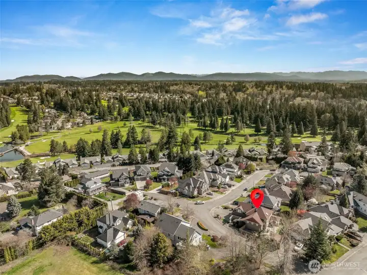 Planted in the perfect spot, surrounded by so much beauty ... and such a great neighborhood for walking!