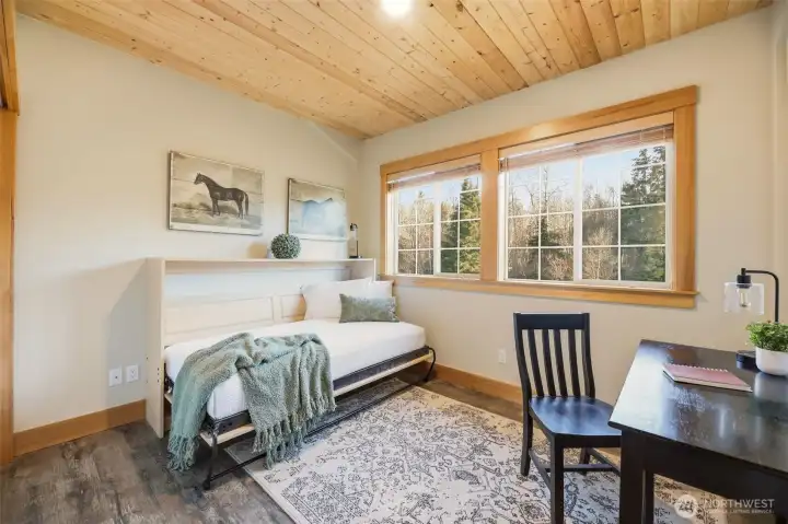 Second bedroom - with a built-in Murphy bed