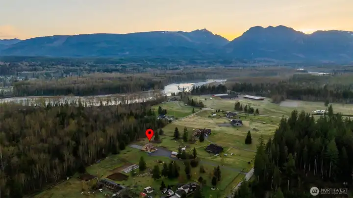 Perfectly set within the Sky River Estates neighborhood