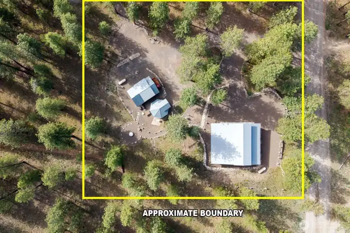 Tidy and surveyed 1 Acre lot on greenbelt offers plenty of space to relax, refresh and renew.