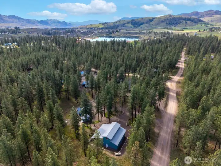 One-of-a-kind Gem in a beautiful easy access location from the town of Winthrop.