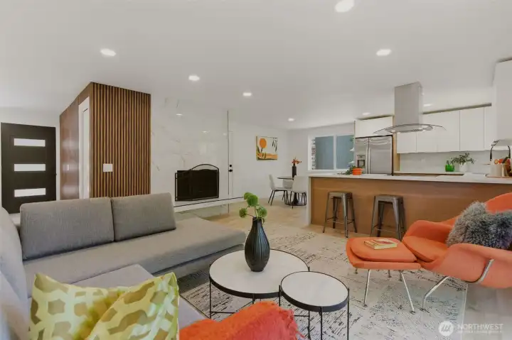 Open concept Living
