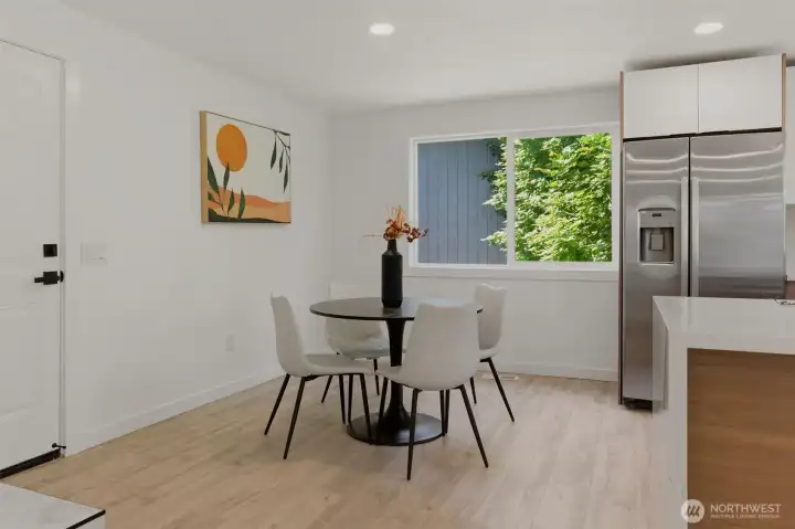 Dinning room area