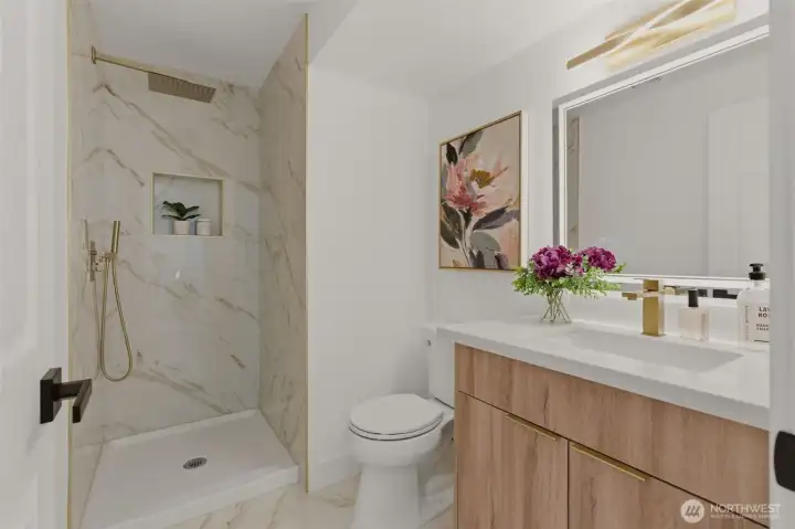 Primary bathroom