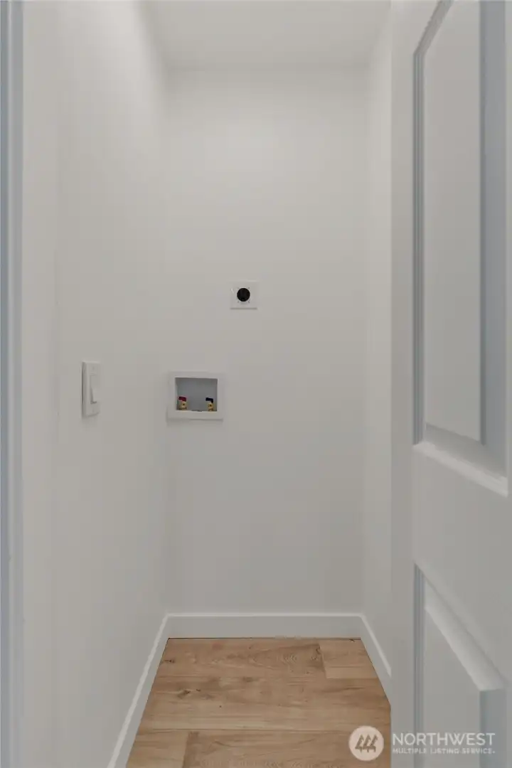 Upper Level Laundry room area