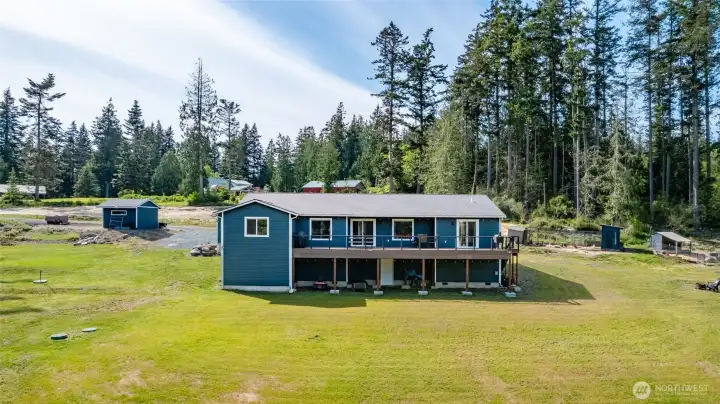 One story with GREAT storage space under the house