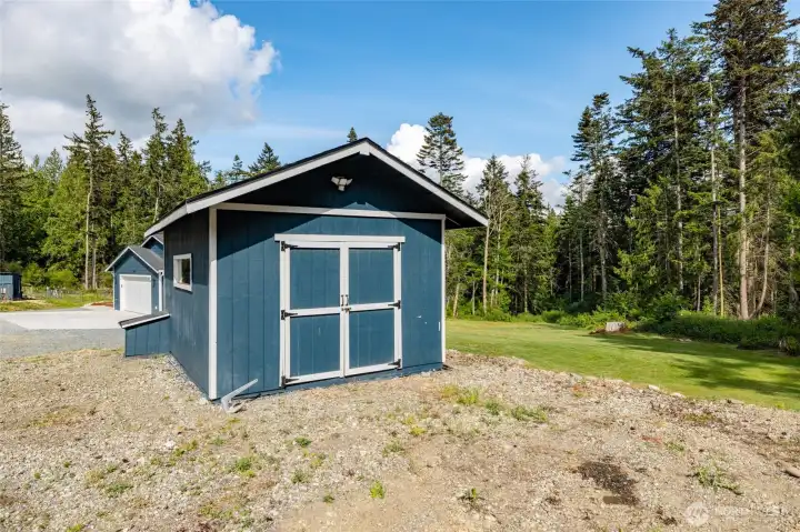 Well house and storage