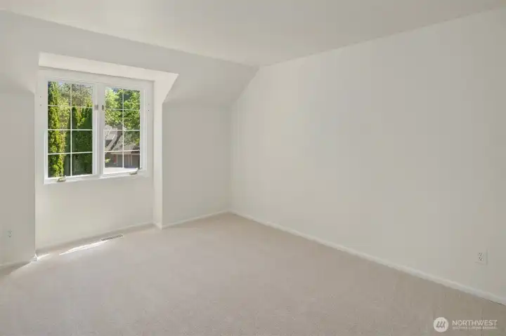 4 bedrooms reside on the upper level.
