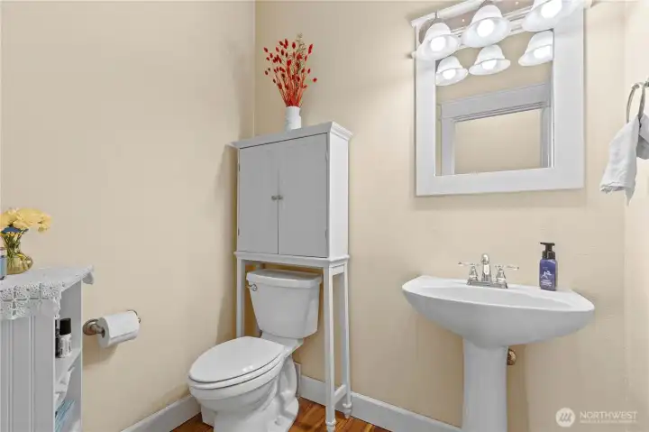 Half Bath on the Main.