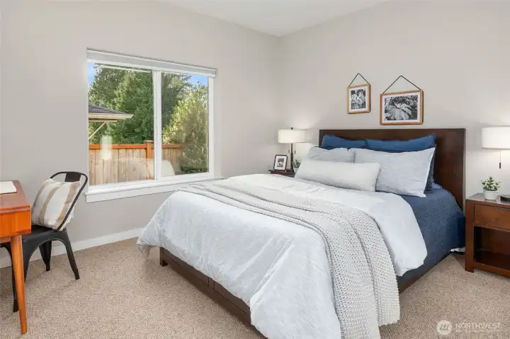 Bedroom #4 on upper level. Bedroom #4 on upper level.