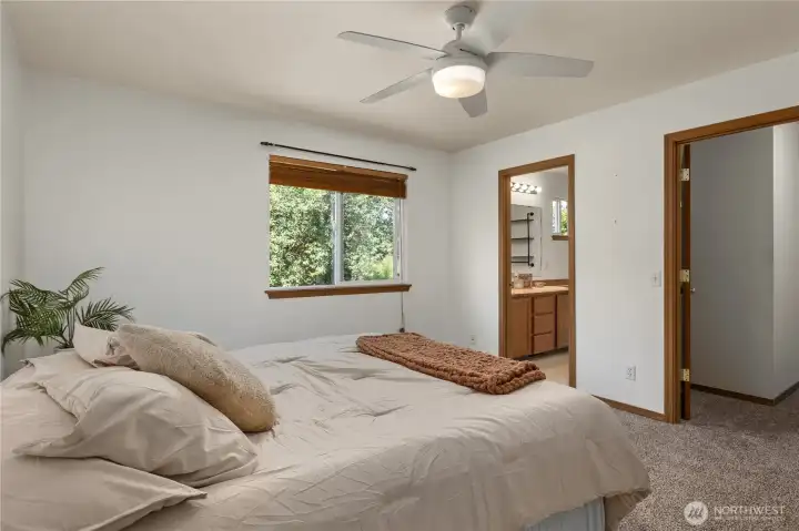 Master Bedroom, new carpet, walk-in closet Master Bedroom, new carpet, walk-in closet