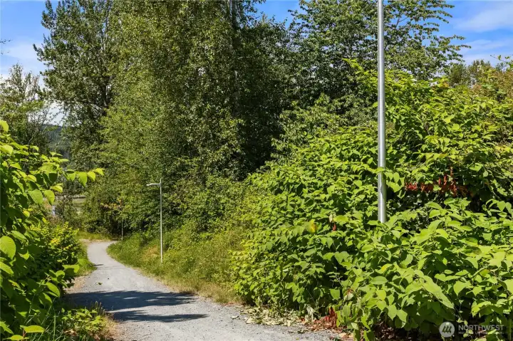 Walking trails for the community Walking trails for the community