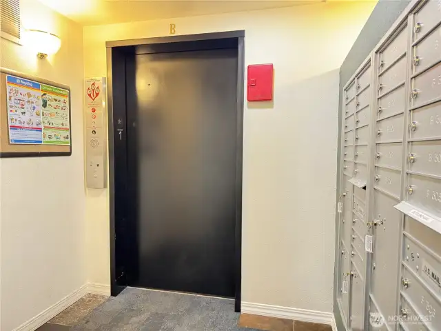 Brand new elevator!