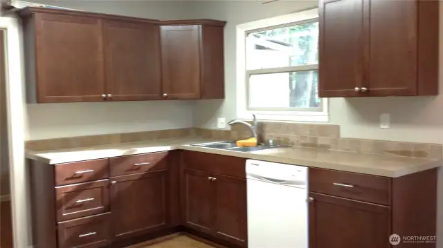 Interior Photo from 2014 with new kitchen.