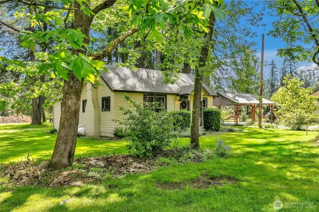 Build your dream home and keep the farmhouse as accessory dwelling.