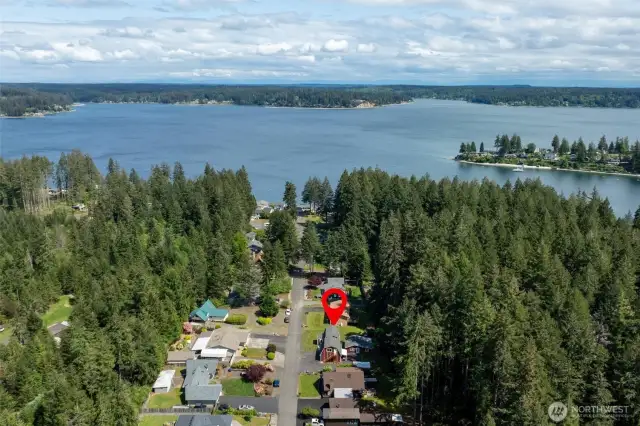 Adorable and desired Puget sound neighborhood.