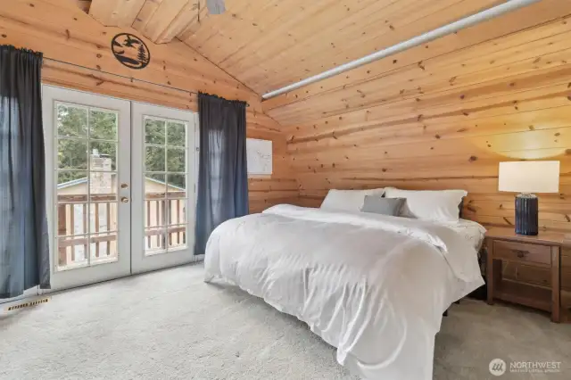 Primary bedroom on 2nd level