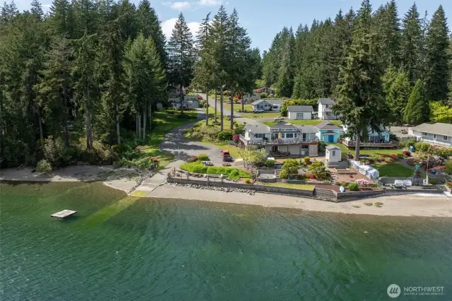 Community Beach and Boat Launch.