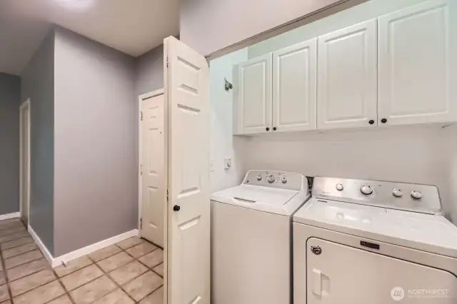 Washer & Dryer included.