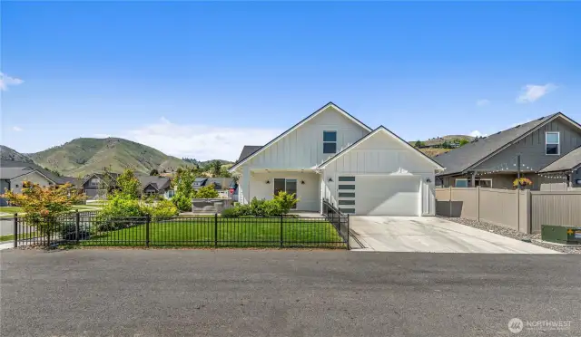 2 Car garage with natural light.
