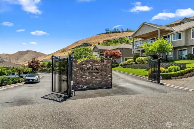 Gated Entry.