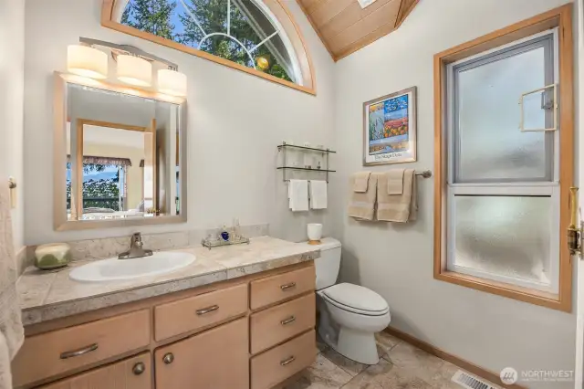 Primary ensuite bath.