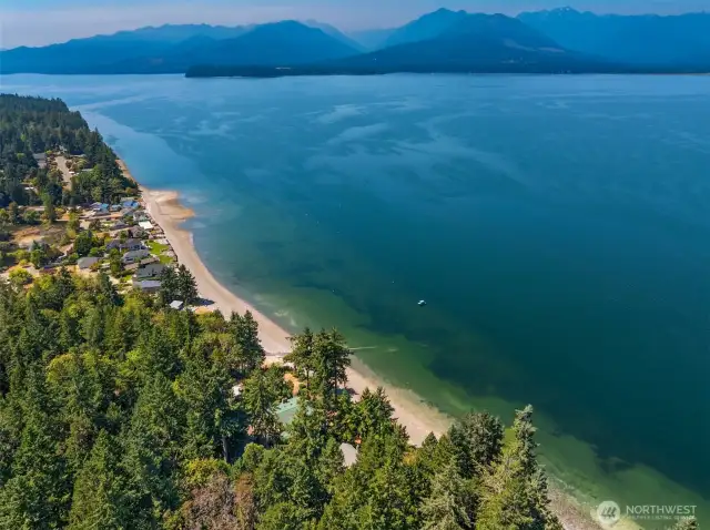 Beachcomb for miles - explore magical Hood Canal, the 4th lobe of Puget Sound.