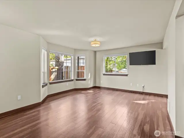 Great room from stairs