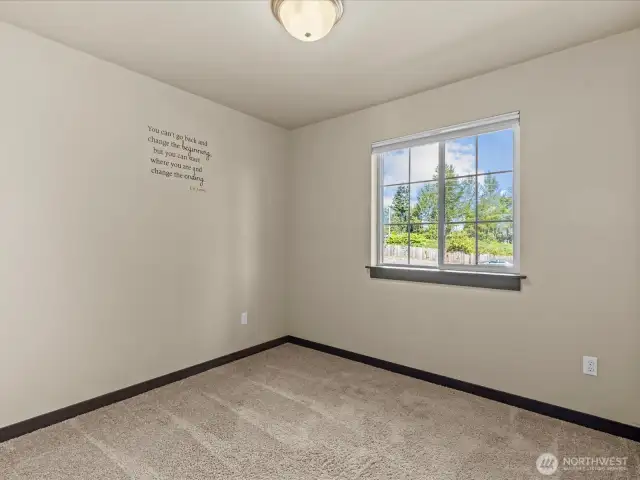 Bedroom 2 empty