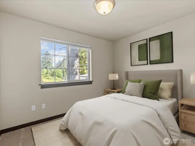 Bedroom 3 virtually staged