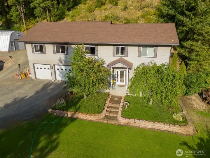 Birds eye view of exterior