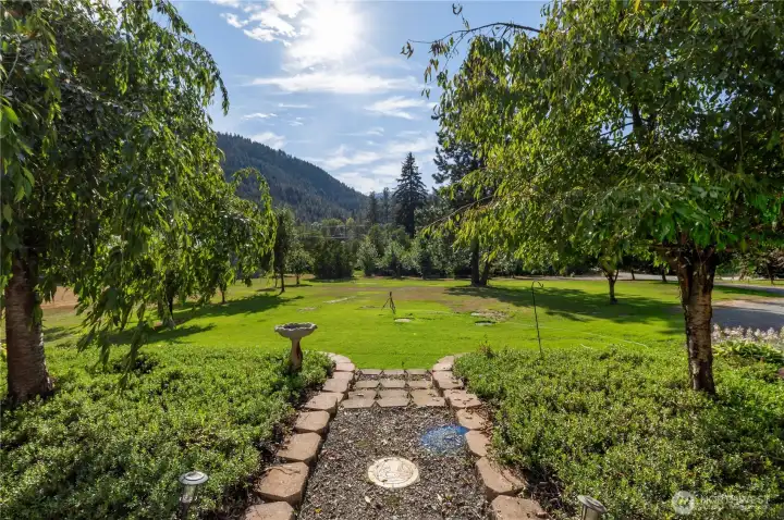 Beautiful grounds and vegetation