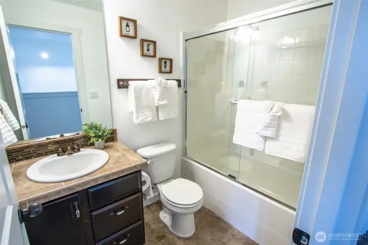 Bathroom#3 (with glass shower door)