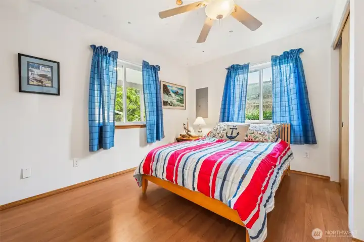 Bedroom 2, downstairs.