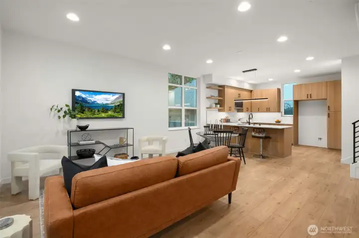 Second level Open Floorplan