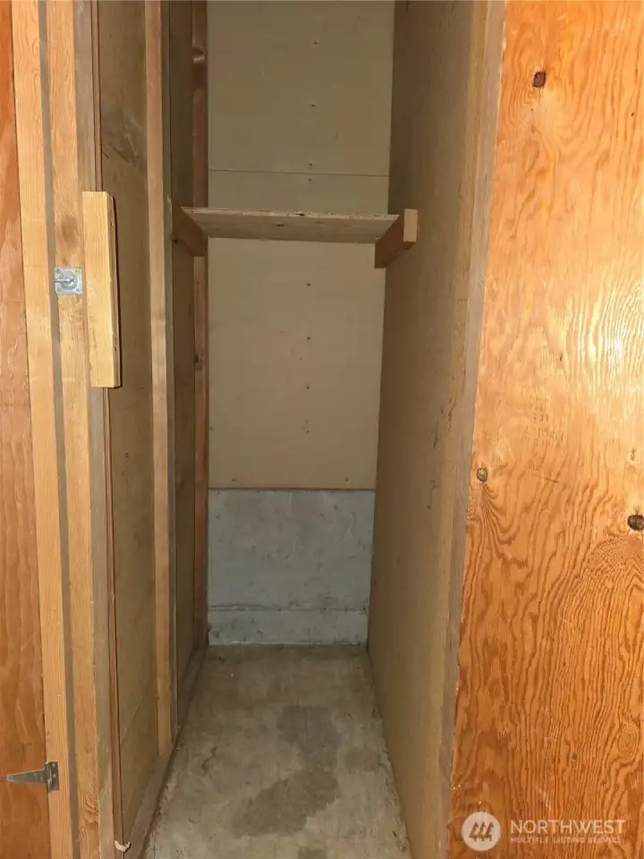 Inside of Storage locker
