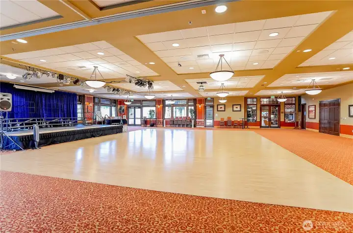 Community ballroom.