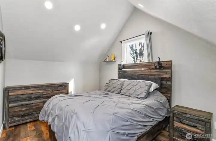 Remodeled primary bedroom