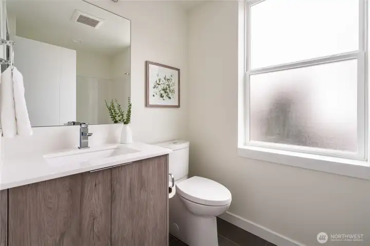 Second floor full bathroom