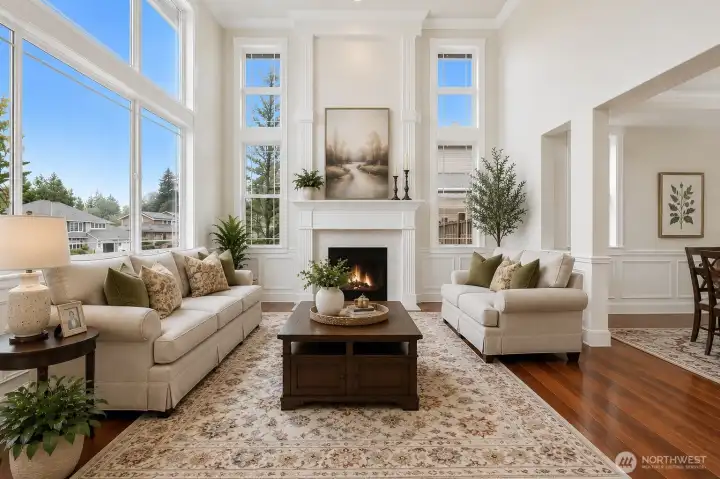 Gas fireplace