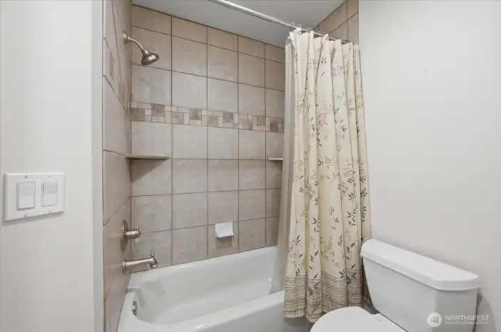 bathtub and shower