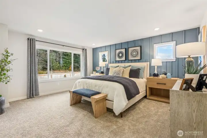 Disclaimer Secondary photos of same floor plan on different lot in different community: Photos are from another Luna, finishes, upgrades, and features may vary.