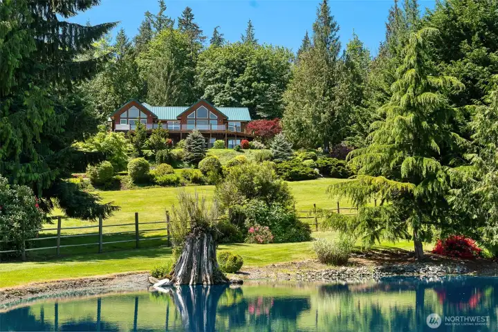 5.91 acres are landscaped and complete the park like setting. 5.91 acres are landscaped and complete the park like setting.