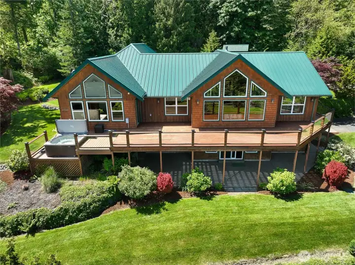 Home was designed and custom built to capture stunning Mt Baker Views from nearly every angle. Home was designed and custom built to capture stunning Mt Baker Views from nearly every angle.