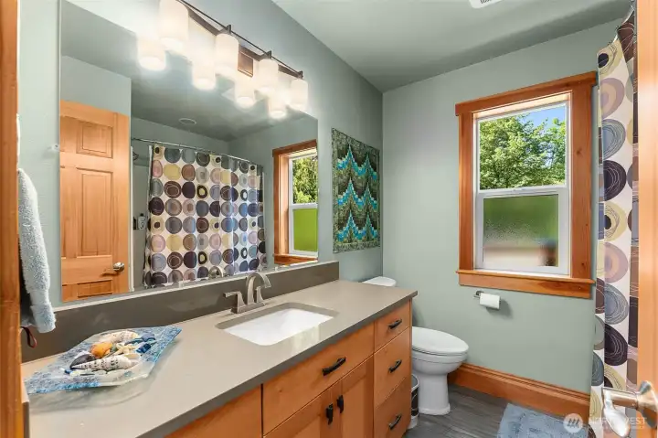 Guest full bathroom. Guest full bathroom.