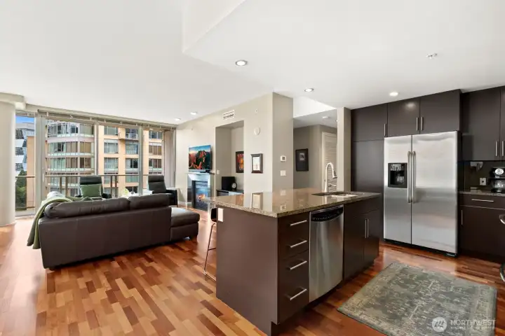 Open Kitchen Layout