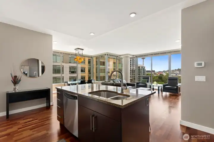 Open Kitchen Layout